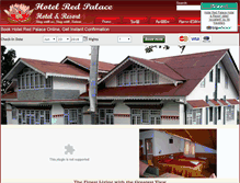 Tablet Screenshot of hotelredpalace.com